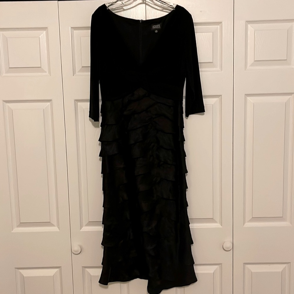 Adrianna Papell black dress